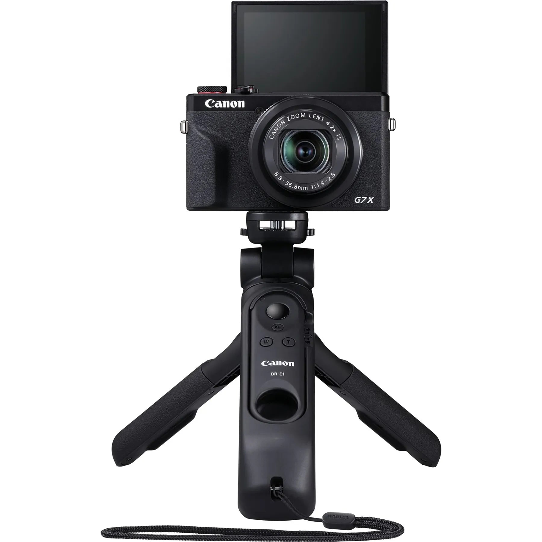 Canon G7 X MK III Premium Vlogger Kit (Tripod Grip, 64GB SD, Battery Charger & Pack)